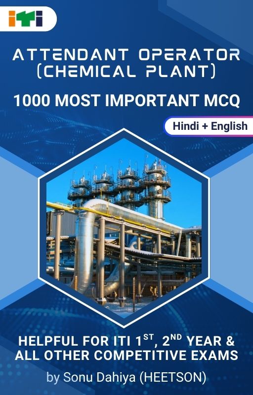 Attendant operator chemical plant MCQ book cover page