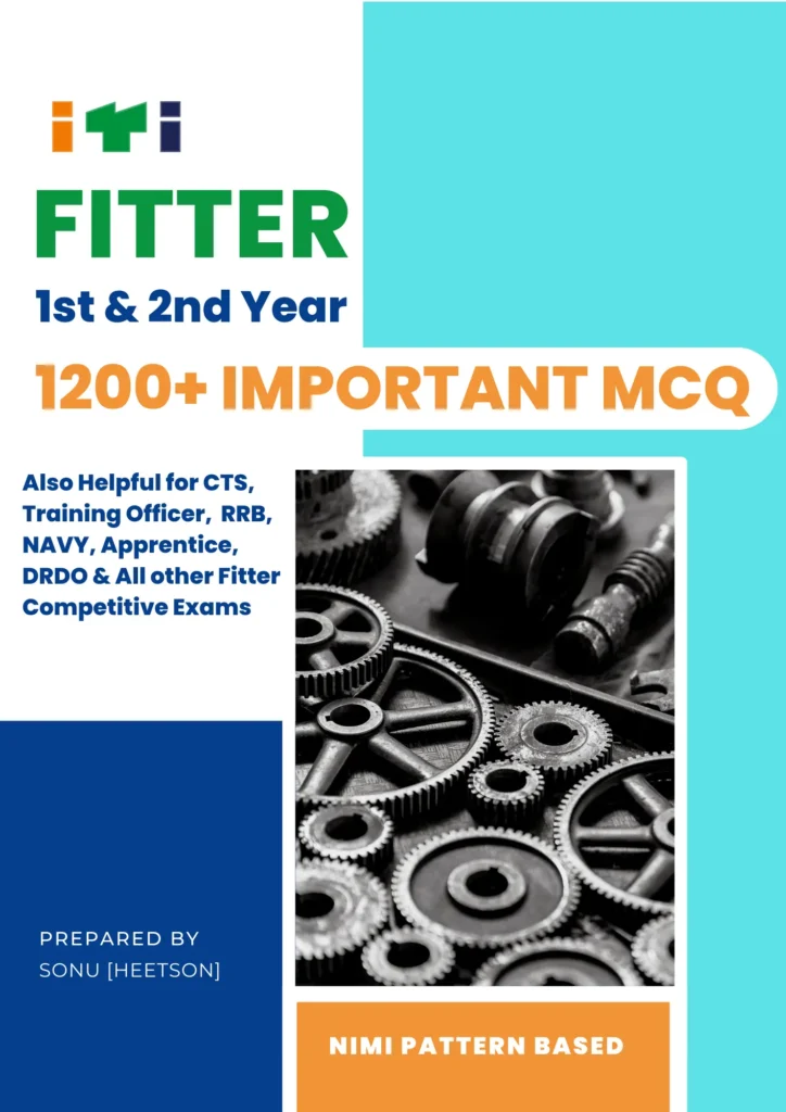 Fitter MCQ Book in English Cover