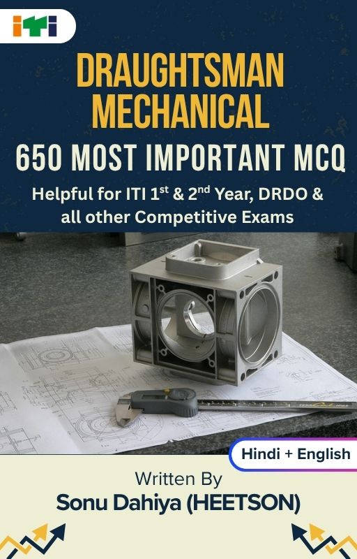 Draughtsman mechanical MCQ Book Cover Page