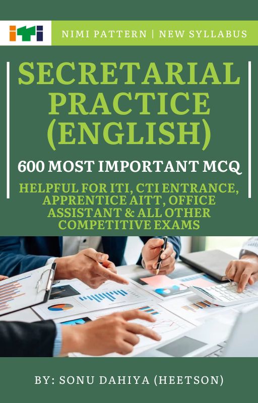 Secretarial Practice MCQ book Cover Page